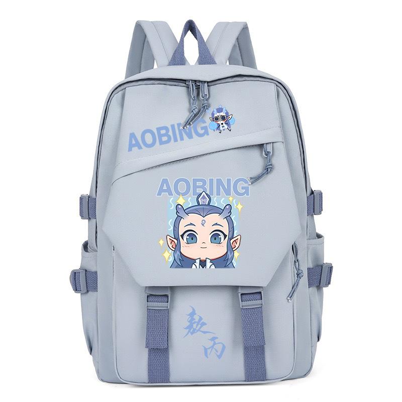 2025 High-value and large-capacity Aobing surrounding Nezha 2 printing leisure students to reduce the burden of schoolbags and backpacks