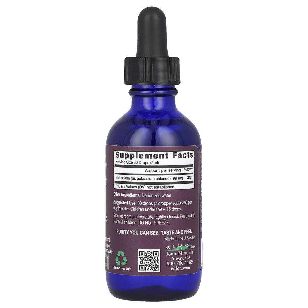 Kalium, Flüssigkonzentrat, 60 ml (2 Unzen) (99 mg pro Portion)