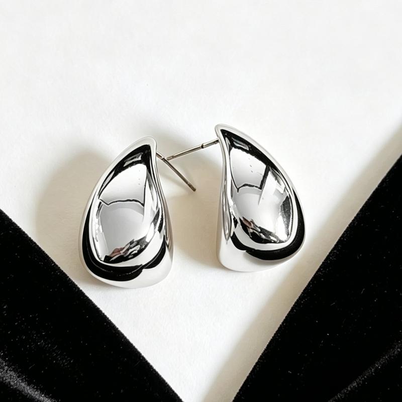 

C-shaped Metal Women s Drop Earrings Gold Color Copper Color Geometric Statement Dangle Earrings Trendy New Ear Accessories