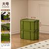Outdoor camping industrial wind storage box military green household plastic storage box car trunk turnover storage box