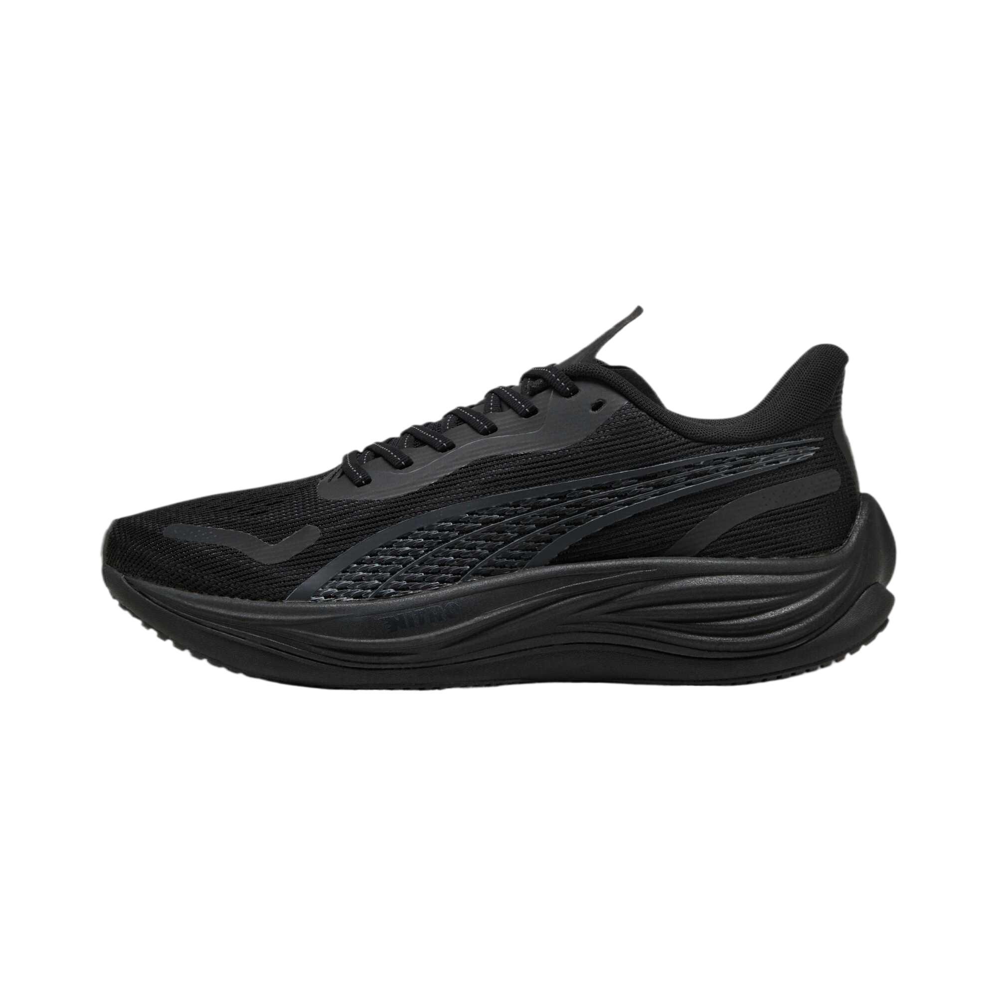 PUMA Velocity Nitro 3  Black Flat Dark Grey  Men s 377748-22 EU 40