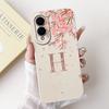 For Samsung Galaxy S25 Edge Case Cover Simple Fashion Letters Luxury Crown Flowers Painted Silicone Phone Case S937U S937B S9370