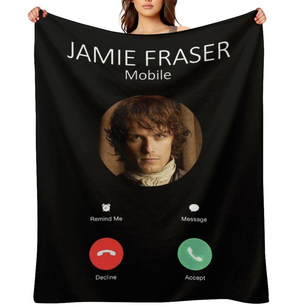 Gifts For Men Jamie Fraser Calling Cute Gift Throw Blanket Moving Designers Thermals For Travel Luxury Throw Blankets