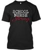 School Nurse Strong Teacher Gift Tee T-Shirt Made In the USA Size S To 5XL