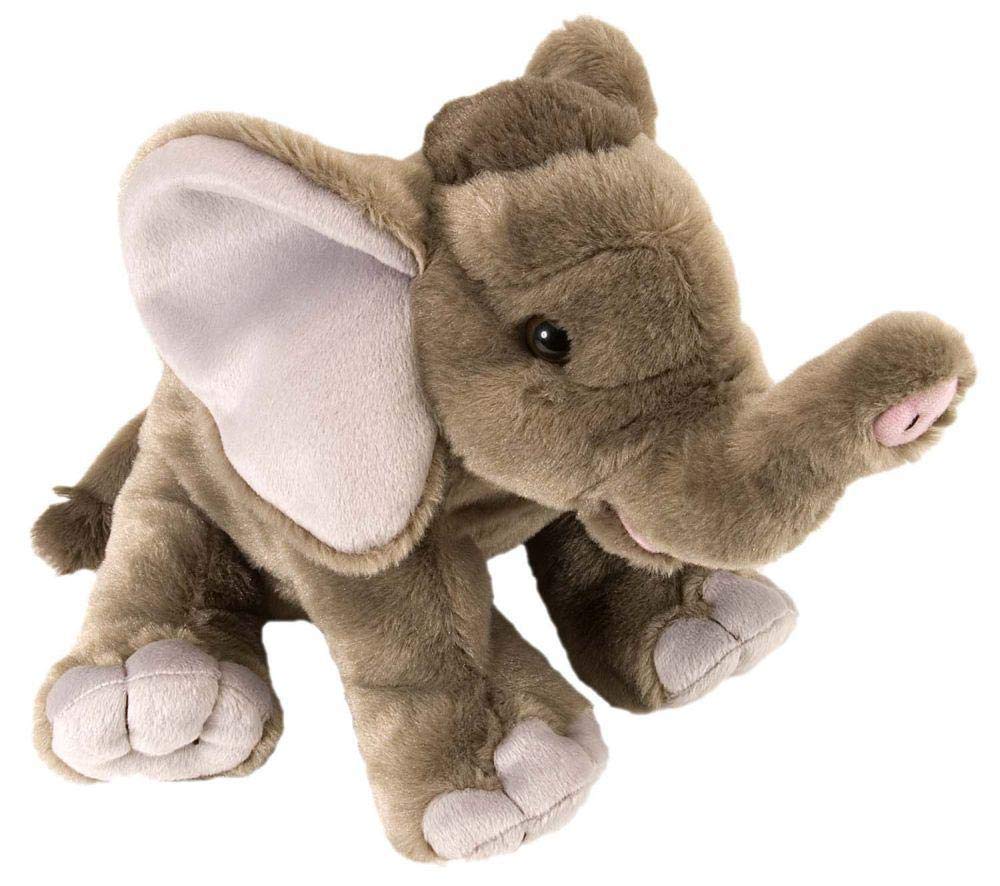 

Wild Republic Realistic Plush Baby Elephant Cuddlekins 10904