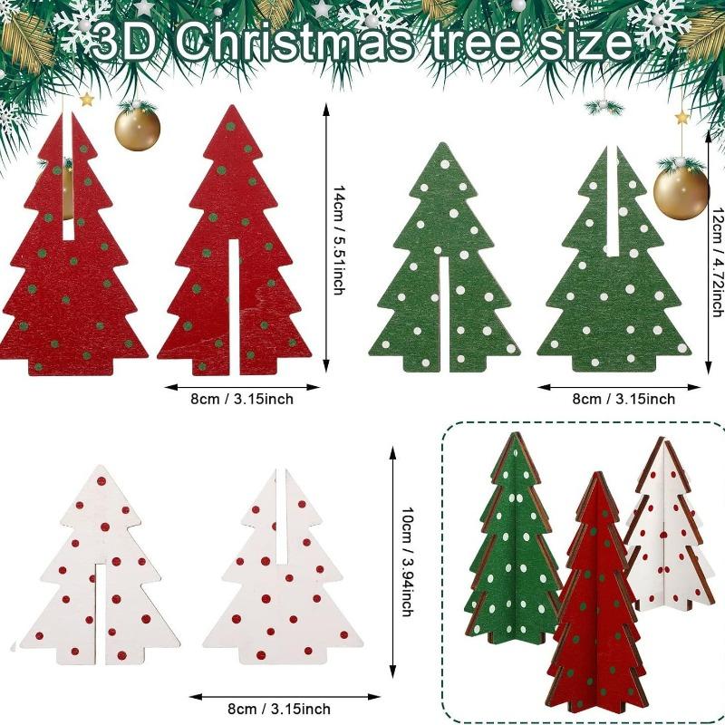 

Hot-selling Christmas tree wooden ornaments Christmas home decoration party ornaments Wooden crafts