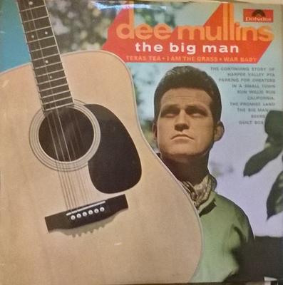 LP Record DEE MULLINS - The Big Man 583754 Polydor 1969 UK Folk Used