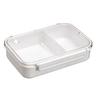 Asvel Beebe Bento Box, 1 Tier, Divided, White, 810ml, OA-830