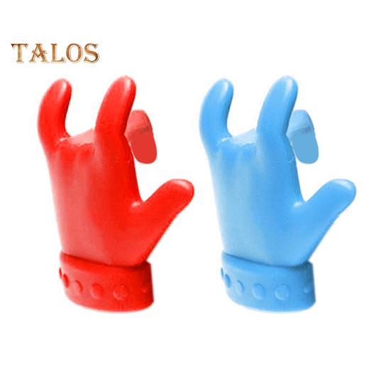 2ks Držák na čajový sáček ve tvaru prstu Stojan na lžičku Zabraňující rozlití polévky Stojan Silikonový držák na víko Stojan na náčiní Umělecké dárky pro milovníky čaje