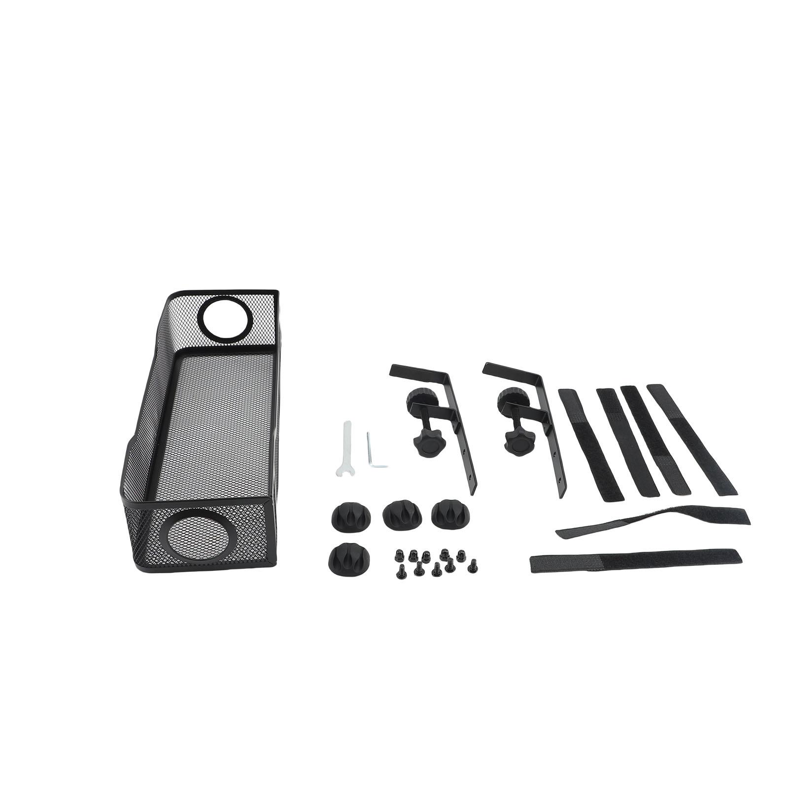 Under Desk Cable Management Tray Carbon Steel Under Desk Storage Basket Cable   for   Home