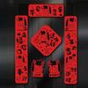 2026 Pferdejahr Couplet Glückliches Fu Zeichen Rote Chinesische Neujahrs Couplets Sturzband Aufkleber Tür Aufkleber Heimdekoration