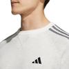 adidas Sweatshirts Men's White Crew Neck Moderate Other HY0963