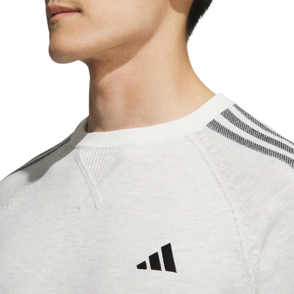 adidas Sweatshirts Men's White Crew Neck Moderate Other HY0963