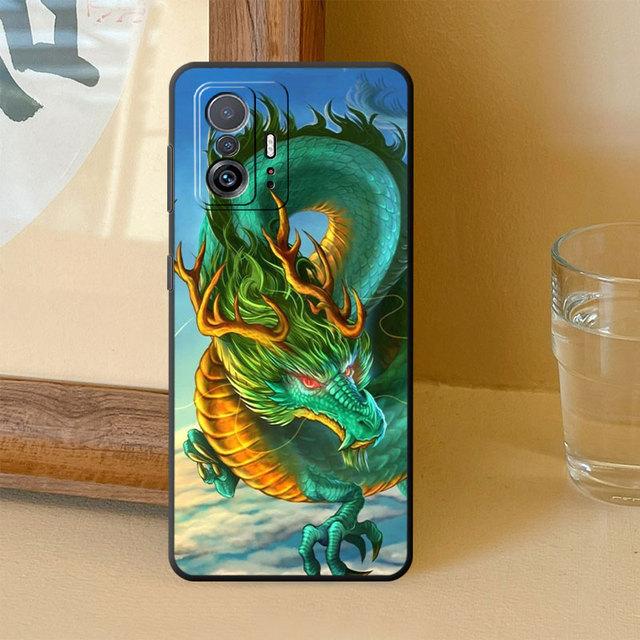 Tpu weiche Luxus-Hülle für Samsung Galaxy S20 S21 S22 Hinweis 20 Ultra 10 Plus 8 9 S23 5g Mode chinesische Tiger Drache Abdeckung
