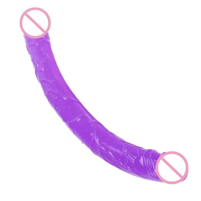 44cm Long Double Dildo For Women Strapon Realistic Dildo Female Masturbator Sex Toys For Women Lesbian Penis Masturbation Toys
