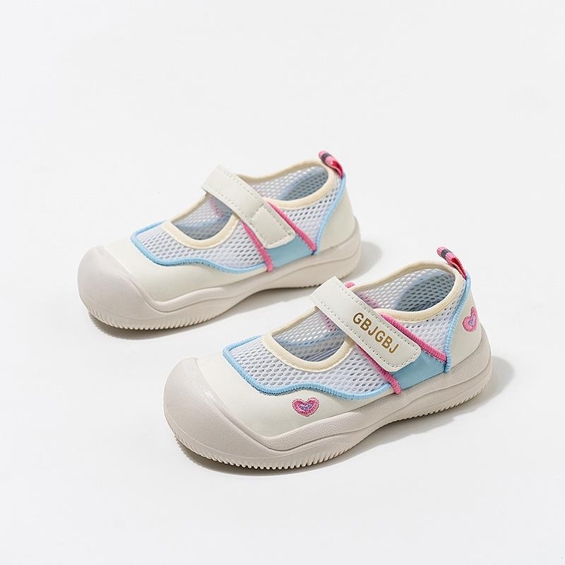 Children's Ballet Style Single Net Function Mary Jane Lightweight Outdoor Mountain Shoes Girls Soft Sole Breathable Casual Shoes
