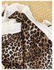 Leopardenmuster Bandana Flache Kappe für Damen - Sonnenschutz Hip Hop Stil Kopfbedeckung