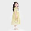 Girls' Puff Sleeve Round Neck Princess Dress