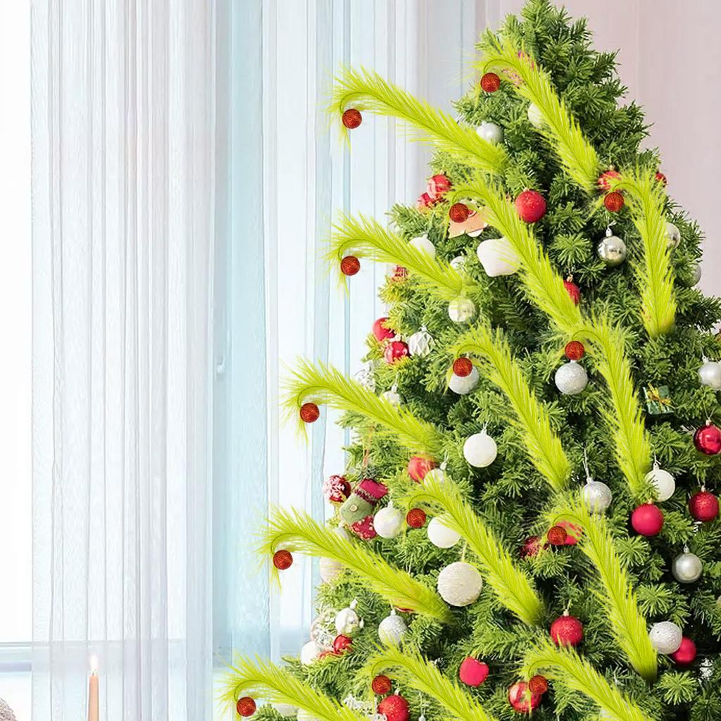 Christmas Tree Branch Decoration Christmas Tree Top Decoration Home Wreath Craft Decoration