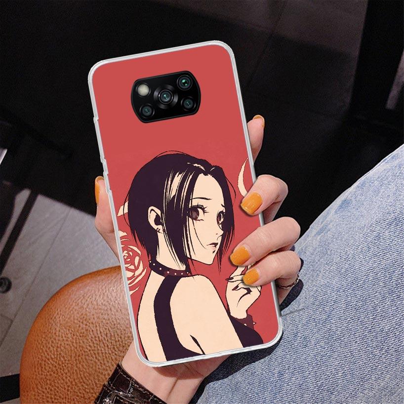 NaNa Osaki Anime Phnoe Case for Xiaomi Poco X5 X6 X7 Pro X4 Gt F7 Ultra M8 M7 Redmi 15C 15 13C 13 12C 12 Unique Cover Coque Poco