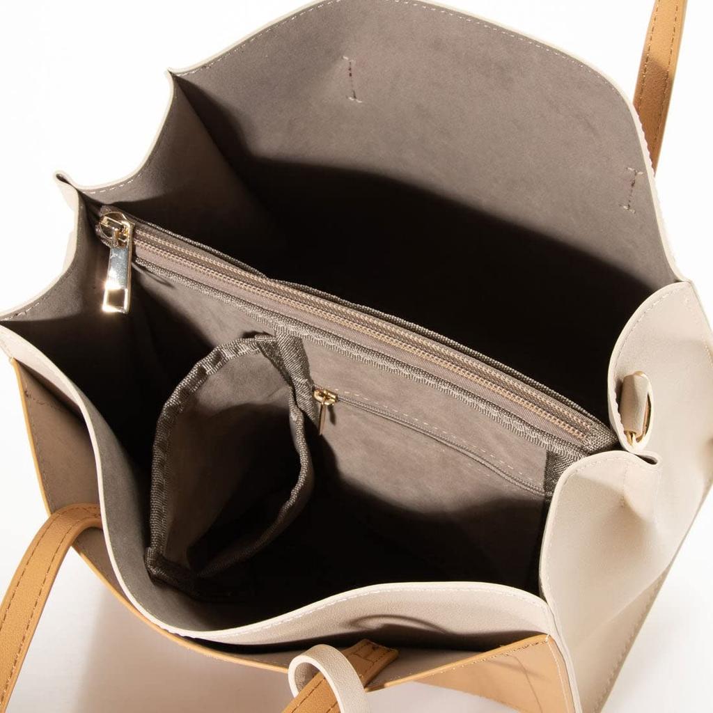 Partition Mini 2-way Tote Bag