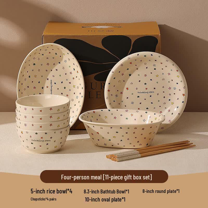 Yulua Cartoon Ceramic Dining Collection
