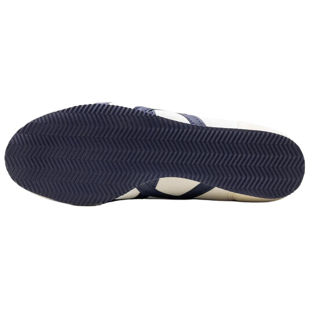 ONITSUKA TIGER Track Trainer Retro Bequemes Gewebe Synthetisches Leder Dämpfung Rutschfest Abriebfest Low-Top Freizeit-Laufschuhe 1183B476-101