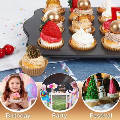 200Pcs Cupcake Liners Greaseproof Muffin Baking Cups Food Grade BPA Free Non-stick Oil-proof Cupcake Cups
