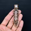 Crystal Quartz Jewelry, 999 Copper Wire Wrapped Pendant Handmade Gemstone Jewelry, Gifts For Wife Brand New Pendant