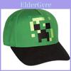 Kreskówkowy Kapelusz Słoneczny Minecraft z Szerokim Rondem Dla Dzieci i Dorosłych Letnia Ochrona Przeciwsłoneczna
