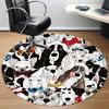 1pc Dogs, Pet Chair Carpet for Office Non Slip, Lightweight, Machine Washable Rug for Office Holiday Decor