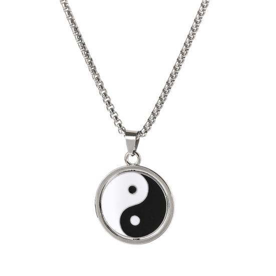 Pendant Necklace Hip Hop Decorative Handmade Adjustable All Match Jewelry Gift Stainless Steel