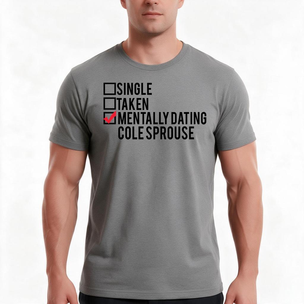 Unisextally Dating Cole Sprouse Tshirt Summer Casual Cotton Tee Oversized Streetwear Tops Vintage Graphic Print 100 Cotton