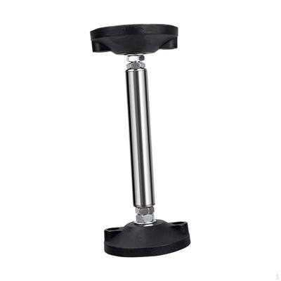 Adjustable Furniture Leg for Cabinets, Stainless Steel Base with Screw Mechanism
