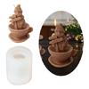 Festival Silicone Candle Mold Christmas Party Supplies Holiday Ornament Molds Suitable for Party and Home Decorations