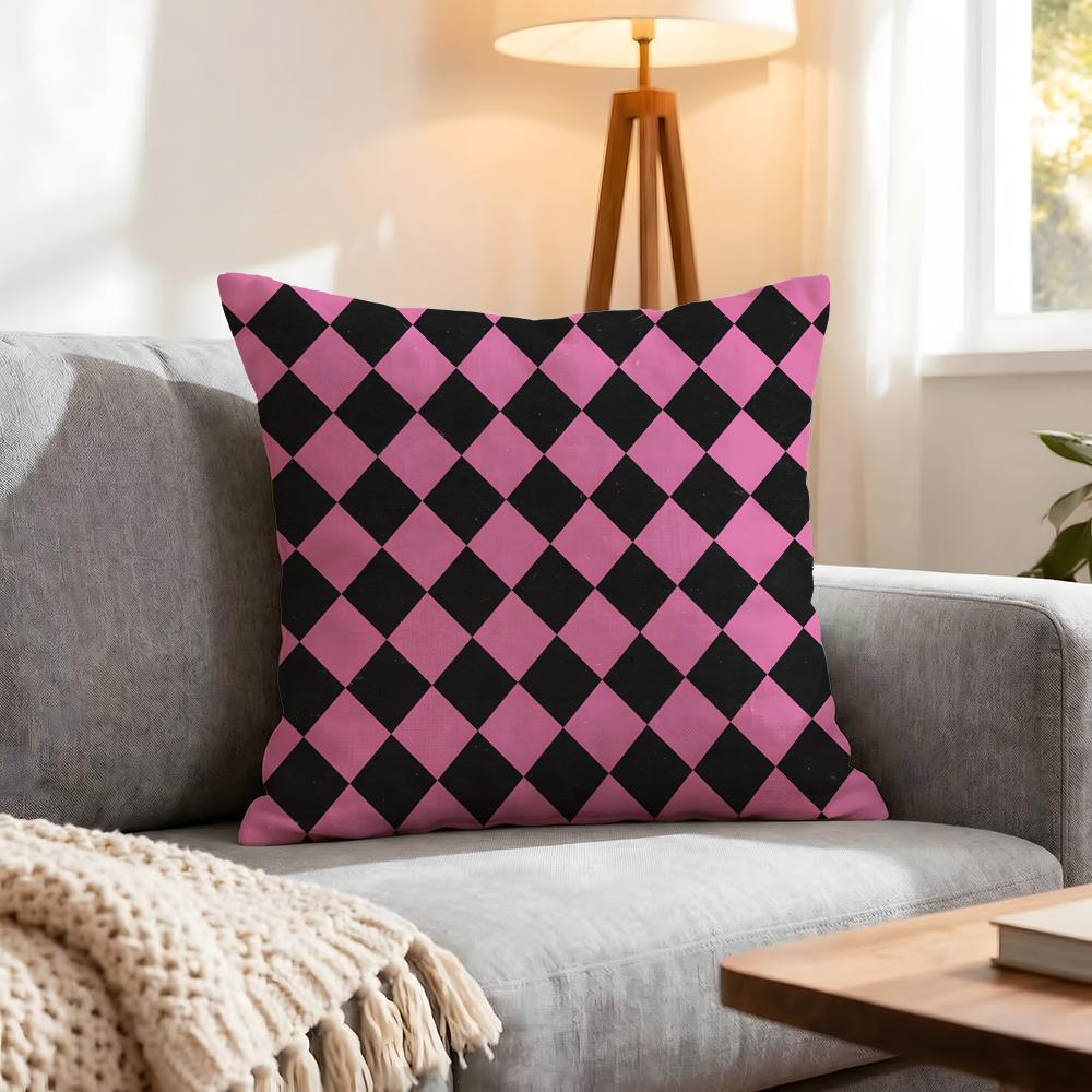 Pattern Diamond Pattern Cushion Cover 1Pcs Decorative Covers Soft Cushion Case For Sofa Couch Decor 40X40 45X45 Pillowcases