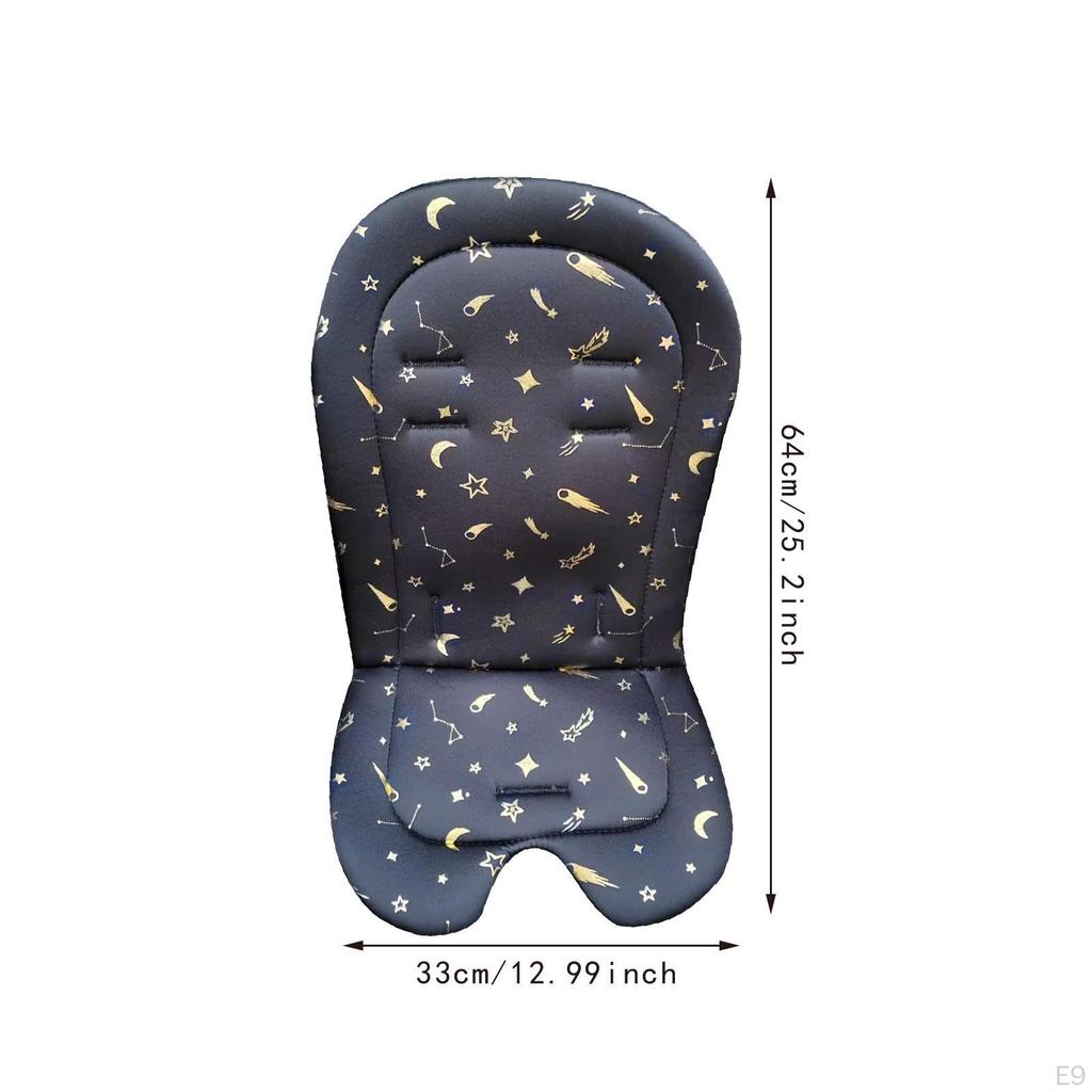 Dining Chair Mat Multifunctional Soft Carriage Cushion for Boys Kids Infants Green