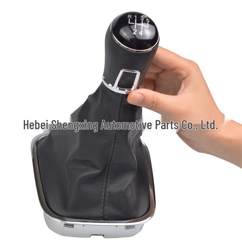 Volkswagen New Polo 6C (2015-2018) 5-Speed Gear Shift Knob with Leather Boot