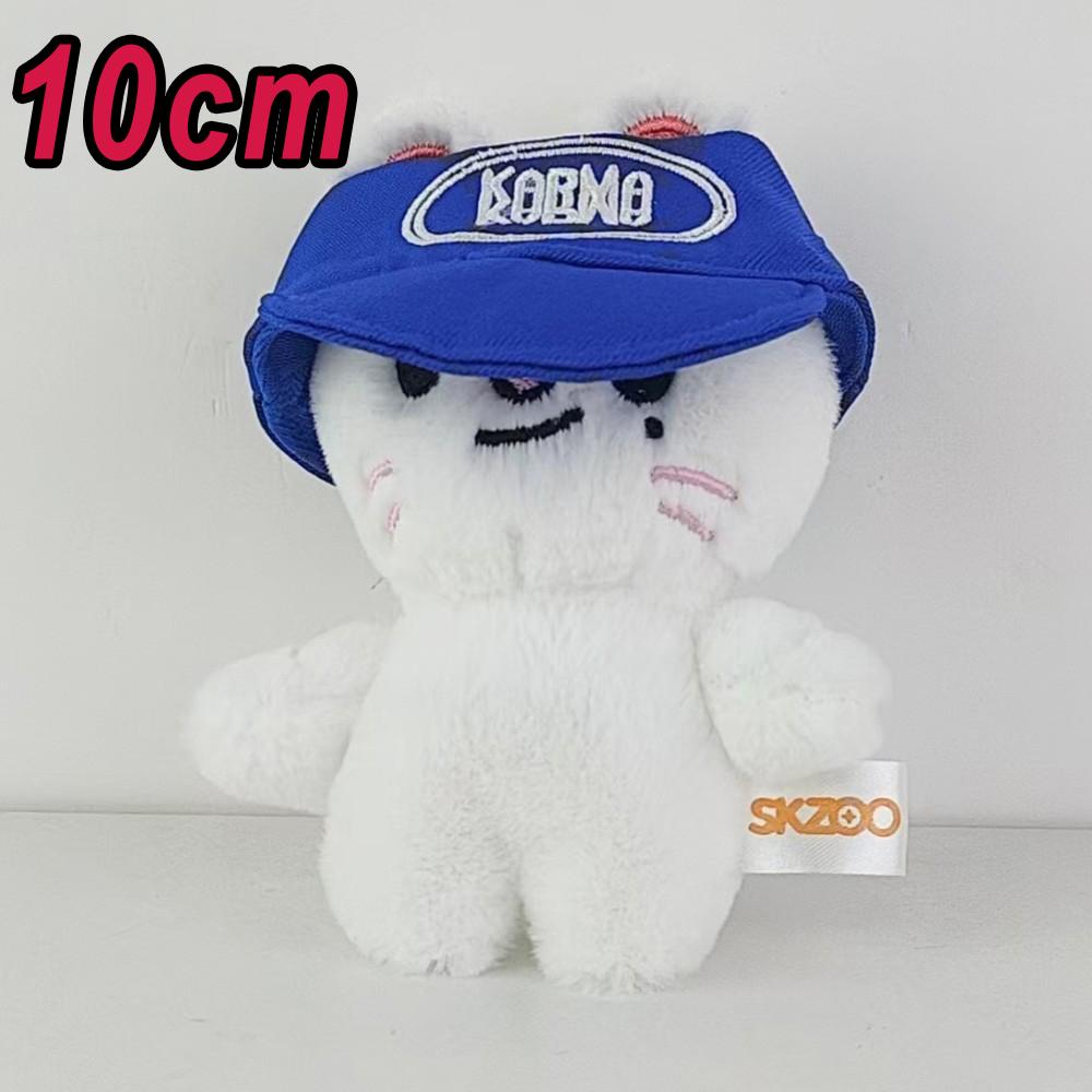 Neuer SKZOO Schlüsselanhänger Plüschtier Stray Kids KARMA Plüschtier Puppe SKZ Kuscheltier Kinderspielzeug, Bangchan, Felix, Hyun Jin Fan-Geschenk