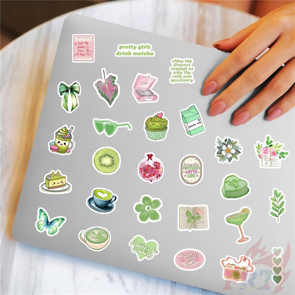 125Pcs/Set Matcha Girl Mini Diary Manual Stickers DIY Scrapbooks Album Decor Decals Stickers