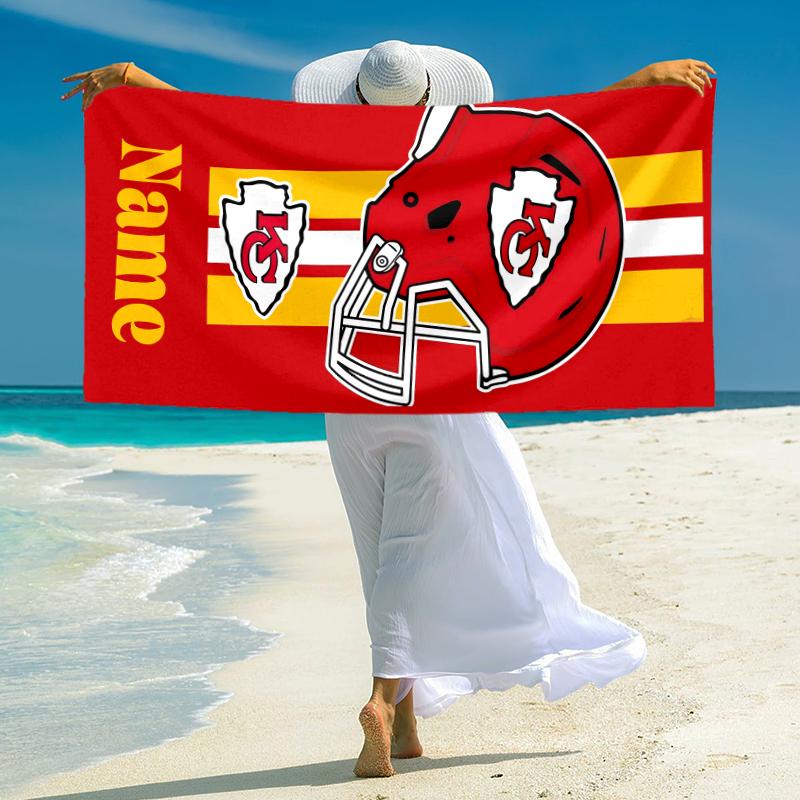 Personalized Arsenal Crest Beach Towel Microfiber Beach Towel Thin Absorbent for Beach Swimming Yoga Bath Sports. 0910362