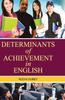 The Determinants of Achievement In English Book