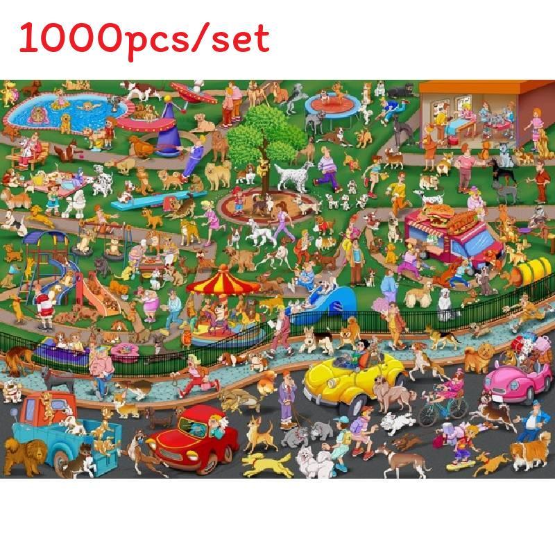 Northern Lights 1000 Piece Puzzle Paper Cultural Scenery Adults Game Challenging