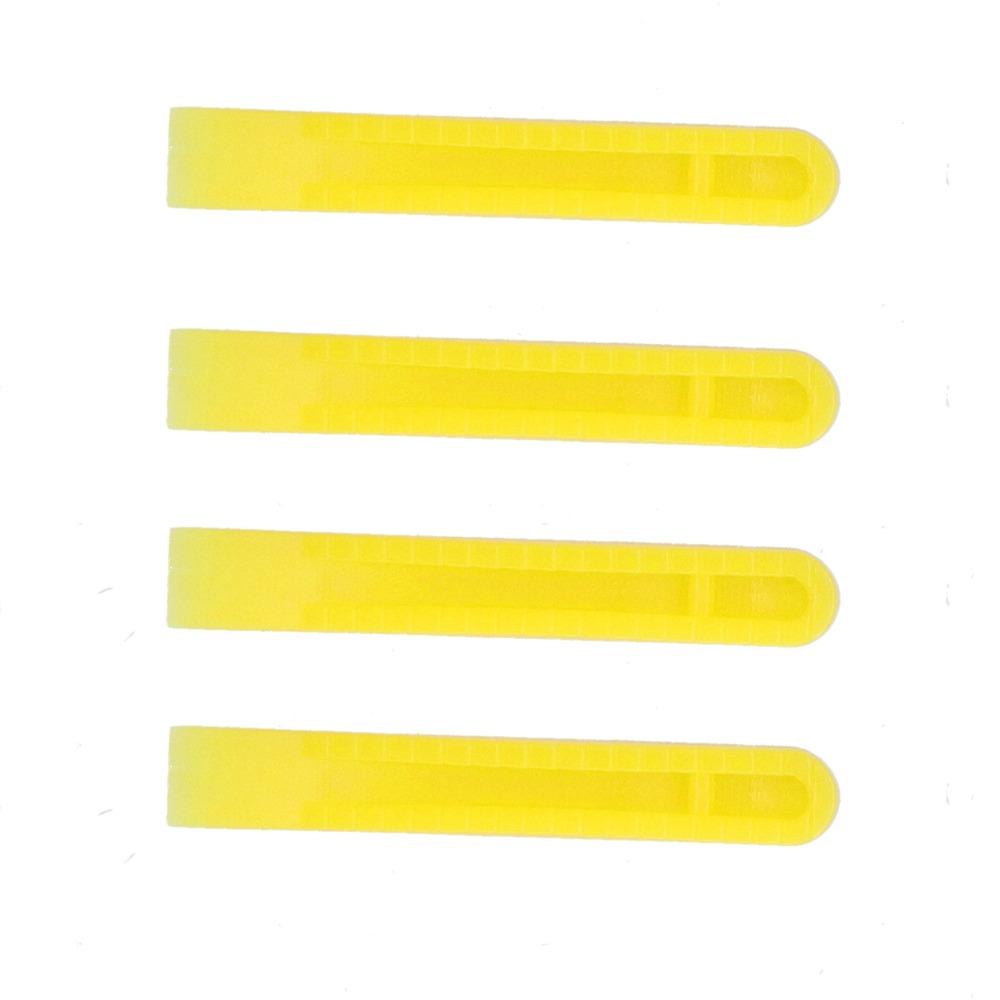 100Pcs HDPP Tile Leveling System Yellow Floor Tiling Tools Tile Leveler Wedges  Home Renovation