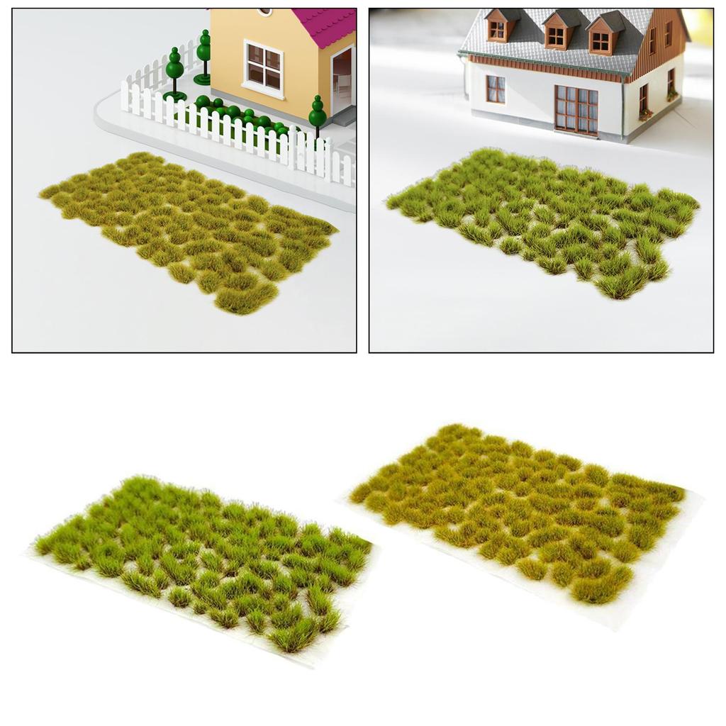 2 Sets of Grass Landscape Models for Garden Construction