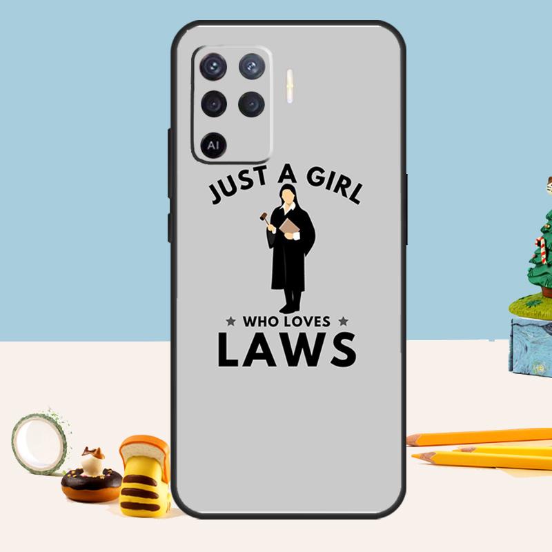 Law Student Lawyer Judge Case For Oppo A80 A60 A40 A15 A16 A17 A57 A94 A74 A54 A76 A96 A18 A38 A58 A78 A98 A5 A6 Pro