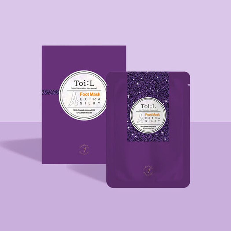 Touael Extra Silky Foot Mask (5 sheets)