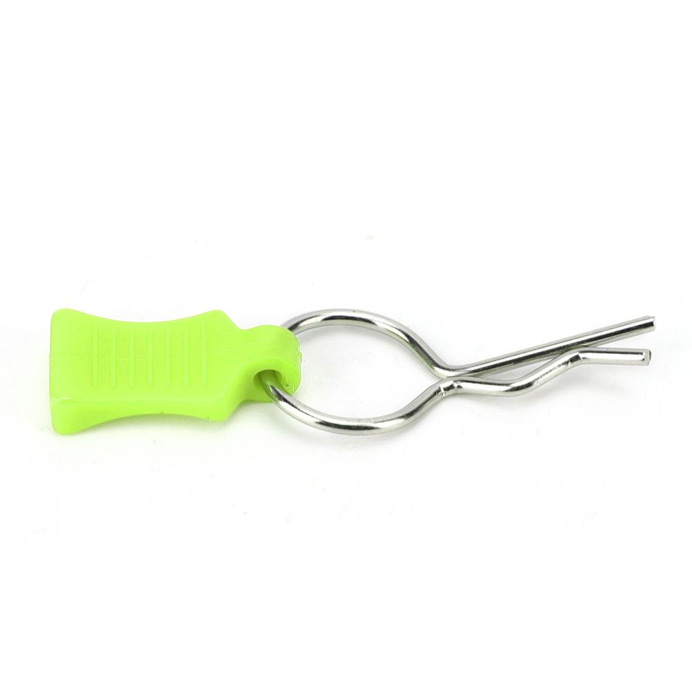 1/5 1/8 RC Car Body Shell Clip Pin Festebrakett sett Tilbehørsdeler Passer til Traxxas(Gul-grønn )