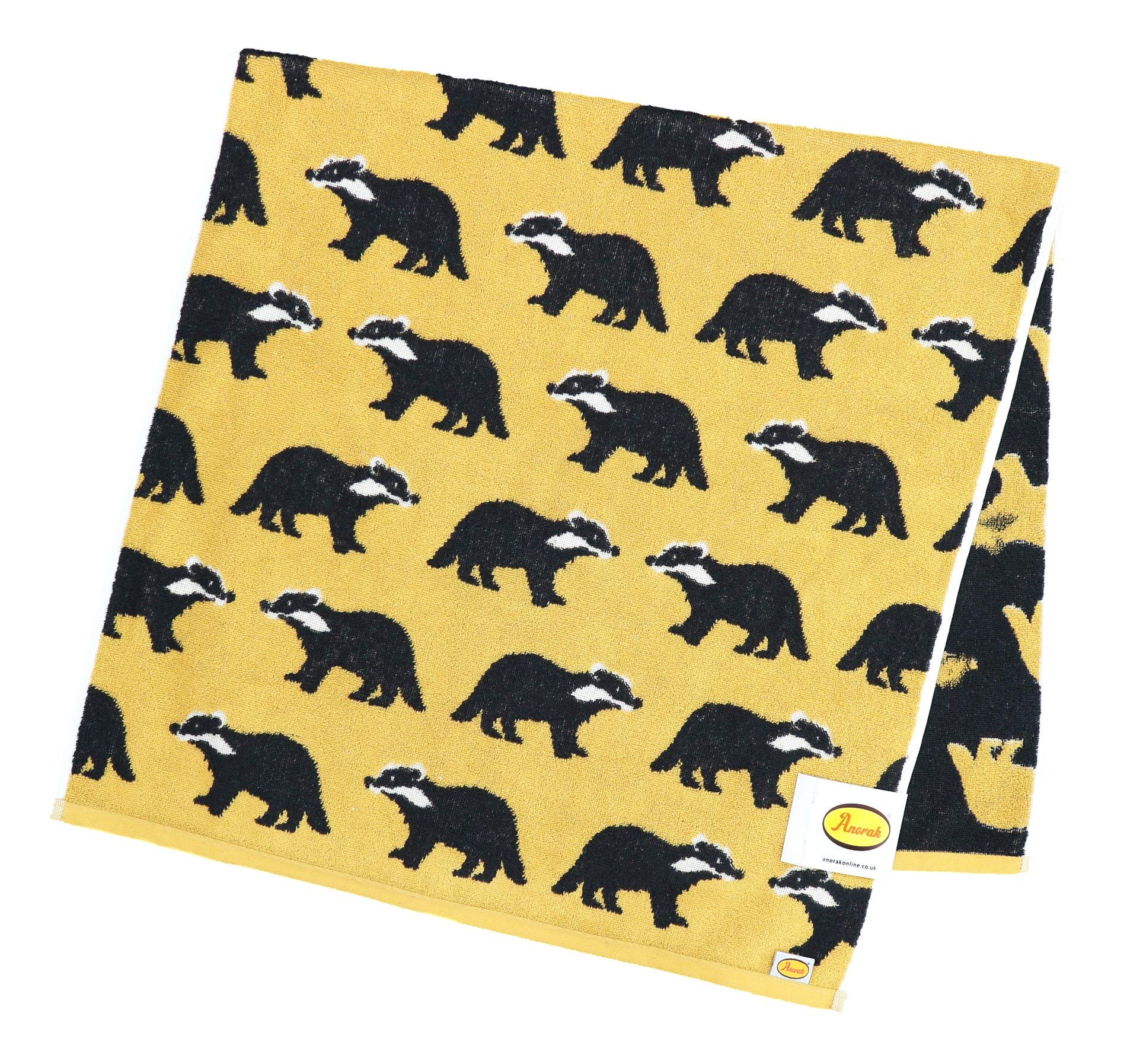 

Marushin Anorak Bath Badgers 6025002400 Towel, 60x120cm, Design,