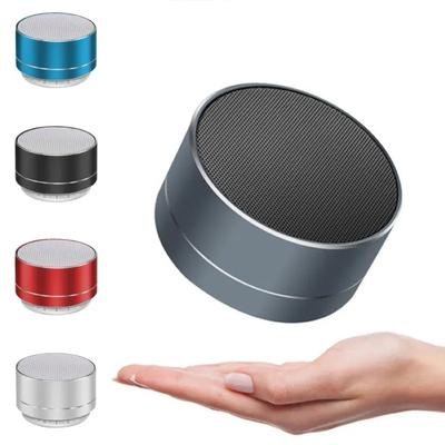 A10 Kablosuz Bluetooth Hoparlörler Dış Mekan Subwoofer Mini Taşınabilir Hoparlör Müzik Alüminyum Alaşım TF SD Kart Radyo Ses Ses Kutusu